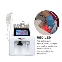 Discount Facial Machines, microdermabrasion machine,  with led light therapy,  red light and blue light.